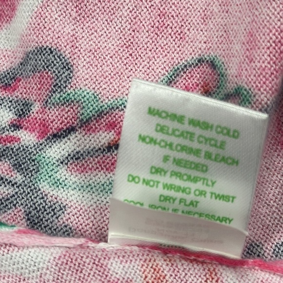 Lilly Pulitzer Jacey Cardigan Sweater Small Floral Cottagecore Preppy Colorful - Picture 10 of 10